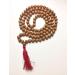 CMEI Sandalwood 108+1 8mm Tibetan Mala Necklace with Red Tassel for Meditation and Yoga - Buy Online on GoSupps.com