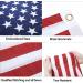 GOLOHO Marine Boat Flag Set with 4 Clips, 12x18 inch American Flag for Boat - U.S. 50 Stars, Embroidered - Buy Online on GoSupps.com
