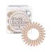 invisibobble Original Hair Ties Girls I 3x Bronze Hair Tie Spiral Transparent Women I Ponytail Holder designed in the heart of Munich