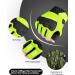 INBIKE MTB Gloves for Motocross Half-Finger with TPR Finger Pads | Flexible Cycling Gear for Mountain Biking & Racing | Gr n XL - Buy Online on GoSupps.com