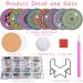 Billbotk Diamond Painting Coasters Kit - 8 Piece Mandala Set with Holder | DIY Art for Beginners & Kids - Mandala Style - Buy Online on GoSupps.com