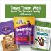 Whimzees Alligator Dental Dog Treats 56 Count Variety Pack - Single Pack - Buy Online on GoSupps.com