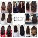 Hair Extensions Dark Brown Clip in Hair Extensions Real Human Hair 100% Remy Human Hair Clip in Extensions Straight Double Weft for Full Head #2 Brown Natural Human Hair(18inches 240g) 18inches 240g - Buy Online on GoSupps.com