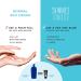 Skinnies 100ml SPF50+ CONQUER Sungel Sun Cream - Reef Safe Vegan Paraben Free Water Resistant (4 Hours) - Buy Internationally! - Buy Online on GoSupps.com