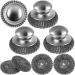 Steel Wool Scrubber with Replacement Wire Pads Set Replaceable Steel Pot Scrubber Non Scratch Steel Dish Scrubber Sturdy Steel Pan Scrubber for Cleaning Pots Pans Grills Sink CA(4) - Buy Online on GoSupps.com