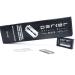 100 Count, Parker Safety Razor Double Edge Safety Razor Blades, Premium Platinum Stainless Steel Razor Blades with PTFE, Tungsten and Chromium Coated Edges for Smooth, and Comfortable Shaves 100 Count (Pack of 1)