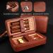 Cigar Boxs Humidors Travel Cigar Humidor Case with Humidifier Portable Cigar Humidor for 4-6 Cigars Cigar Box Men 6 Cigars a - Buy Online on GoSupps.com