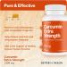 Better Way Health Curcumin Extra Strength | Turmeric Curcumin C3 Complex with BioPerine | 1000mg 60 Caplets - Buy Online on GoSupps.com