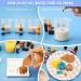 Fat-Soluble Food Coloring - 60ml Oil-Based Color for Chocolate Cakes and Macarons | Concentrated Cyan Colorant for Decoration - Buy Online on GoSupps.com