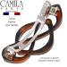 Camila Paris CP2425 French Tortoise Shell Hair Barrette for Women - Strong Hold Grip, Stylish No Slip Clip - Made in France - Buy Online on GoSupps.com