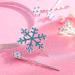 Lurrose 6pcs Snowflake Crystal Hairpins - Bridal Rhinestone Bobby Pins for Wedding, Prom & Parties - Buy Online on GoSupps.com