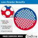 Buy Cando Hand Trainer Combi Web - Large 35.6cm - Red/Blue Light/Heavy | International Shipping Available - Buy Online on GoSupps.com