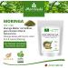 Moriveda Moringa Oleifera Tea - 100g Herbal Cut Leaf | 100% Vegan Gluten-Free & USDA Certified - Buy Online on GoSupps.com