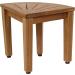 AquaTeak 12 Kai Teak Corner Foot Rest - OptiAREA Design for Shaving & Washing - Buy Online on GoSupps.com