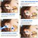 Q Grips Earwax Remover Spiral Silicone Tool with 16 Tips - Klein Blue - Buy Online on GoSupps.com