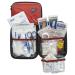 Lifeline -4184AAA AAA 85 Piece Commuter First Aid Kit packaged in compact hard shell foam carry case ideal for emergency use in cars camping hiking or offices alike Red 85pc