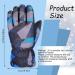 Kids Winter Gloves 2 Pairs - Waterproof Camo Snowboard Gloves for Ages 8-14 - Buy Online on GoSupps.com