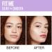Buy Maybelline Fit Me Dewy + Smooth Foundation 110 Porcelain - 1 fl oz (30 ml) | Flawless, Hydrating Finish - Buy Online on GoSupps.com