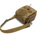 HUNDVP Tactical Shoulder Bag - Waterproof Molle Sling Backpack for Military Outdoor Hiking & Camping - Multifunctional Messenger Crossbody Bag in Brown - Buy Online on GoSupps.com