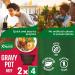 Knorr Beef Gravy Pot Bundle of 8 x 28g Pots - Gluten Free Gravy Gently Cooked for Homemade Taste Ideal for Red Meat Dishes - Buy Online on GoSupps.com