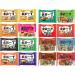 Nissin Demae Instant Noodles Ramen 10 PACKS Assorted Flavours (100g x 10) | Tonkotsu Chicken Beef Satay Seafood Sesame Prawn | 5 Different Flavours Selected by CNMART