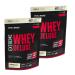 Body Attack Extreme Whey Deluxe Vanilla Cream 2x900g-protein powder with amino acids triple whey complex CFM Whey Isolate perfectly soluble protein powder fat low sugar arm in Germany