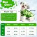 Small Green Dog Jumper Sweater for Puppy Yorkie Chihuahua - Winter Clothes (S Back Length 10) - Buy Online on GoSupps.com