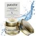 PURA D'OR 1.7 Oz Luminous PM Face Cream - Methylene Blue Marine Collagen Retinol Peptides Apple Stem Cell Extract - Anti-Aging Nighttime Moisturizer - Overnight Facial Treatment For Women & Men