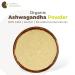 USDA Certified Organic Ashwagandha Root Powder 8 Oz (227g) - Non GMO, Gluten Free - 0.5 Lb Pack of 1 - Buy Online on GoSupps.com