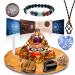vuuuuv horoscope orgon pyramid fish medicinal crystal gift set zodiac stones