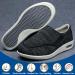 Men's Diabetic Edema Shoes | Extended Widths | Removable Memory Foam Insoles | Lightweight & Comfortable | Ideal for Seniors | Swollen Feet Relief | Black/Grey - Size Men 10/Women 11 - Buy Online on GoSupps.com