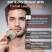2 in 1 Men's Foil Shaver & Hair Clipper - Wet Dry Electric Razor with Beard Trimmer USB Rechargeable Grooming Kit Travel Lock Metal Body Dual-Blade LCD Display - Buy Online on GoSupps.com
