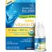 Organic Baby Vitamin D Drops for Healthy Growth, Bone Development, and Immunity - 45 Servings, 0.055 Ounce (Pack of 4) - Buy Online on GoSupps.com
