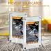 10-Piece 35 PT Acrylic Screw Baseball Card Holder Set - Clear Trading Card Protector for Sports Cards - Buy Online on GoSupps.com