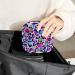 Colorful Leopard Print Menstrual Cup Pouch | Sanitary Napkin Storage Bag | Nursing Pad Holder | Tampon Bags | Feminine Product Pouches | Portable Period Kit Bag - Color 4 - Buy Online on GoSupps.com
