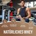 Natureletics Chocolate Whey Protein 1kg Natural Premium Protein Powder from Germany | No Sweetener Real Chocolate Taste High BCAA Content - Buy Online on GoSupps.com