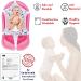 Premium Baby Bath Seat Support Net | Patterned Mesh with Six Safety Corners | Newborn Bath Sling | 35x21 Size - Buy Online on GoSupps.com