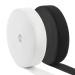Coopay 22 Yards 1 Inch High Elastic Spool Knit Elastic Bands Heavy Stretch for Sewing  2 Rolls  11 Yards/Roll (Black and White  1 Inch) black and white 1 Inch