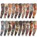 ChurlChurl 20PCS Tattoo Sleeves for Men and Women  Temporary Tattoo Arm Sunscreen Sleeves for Men Teens Kids Slip on Tattoo Arm Sleeves Kit