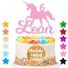 Personalised Cake Topper Birthday Cake Toppers Unicorn Cake Topper Cake Decor Custom Cake Topper for Girls Women with Any Name Age 1st 2nd 3rd 4th 5th 6th 7th 8th 10th 16th 18th(Baby Pink) - Buy Online on GoSupps.com