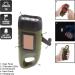 Stalwart Solar Powered Hand Crank Flashlight | Rechargeable LED Light for Emergency, Camping & Survival - Buy Online on GoSupps.com