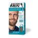 Just For Men Mustache & Beard  Beard Dye for Men with Brush Included for Easy Application  With Biotin Aloe and Coconut Oil for Healthy Facial Hair - Light Brown  M-25  Pack of 1 Pack of 1 Light Brown M-25