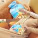 Naanle Seestern Beach Hot Water Bottle 1L - Transparent Cover for Summer Heat Hand/Foot Warmer Pain Relief & Cold Therapy - Buy Online on GoSupps.com