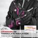 MCTi Women's Purple Winter Waterproof Touch Screen Ski Gloves - Medium - Buy Online on GoSupps.com