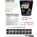 NutraBio Amino Kick BCAA Powder with Natural Caffeine Amino Acids Supplement for Energy Hydration & Recovery BCAAs Electrolytes & Amino Acids Baja Burst 30 Servings - Buy Online on GoSupps.com