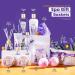 Lavender Bath Bombs Spa Gift Set for Women - 12 Pcs Home Spa Gift Basket by Green Canyon Spa - Buy Online on GoSupps.com