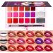 Lip Gloss Palette Lip Makeup | 18 Colors Matte Lip Gloss Palette - Mothers Day Cosmetics Long Lasting Clothes For Performance Assemb - Buy Online on GoSupps.com