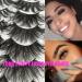 6D 25mm Natural Fluffy Mink False Eyelashes - 20 Pairs Cat-Eye Wispy Lashes - Buy Online on GoSupps.com
