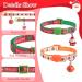 DILLYBUD Holiday Cat Collar Breakaway 3 Pack - Thanksgiving & Christmas Safety Buckle Collars with Bell for Cats & Kittens - Adjustable Holiday Theme Collars (Pack of 2) - Buy Online on GoSupps.com