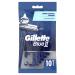 Gillette Blue II Fixed Head Disposable Razors 10 Pack